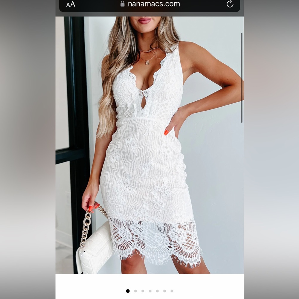 NWT lace nanamacs dress